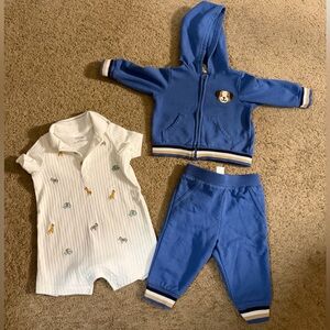 Little Me White Baby Shirt